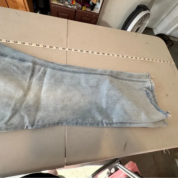 Lovervet - Kick Flare Cropped - Light Wash - 14W - Picture 7 of 12